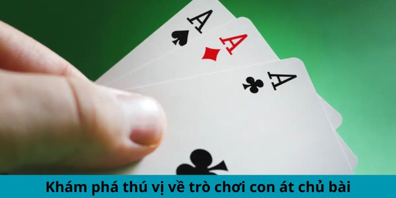 Khám phá thú vị về trò chơi con át chủ bài